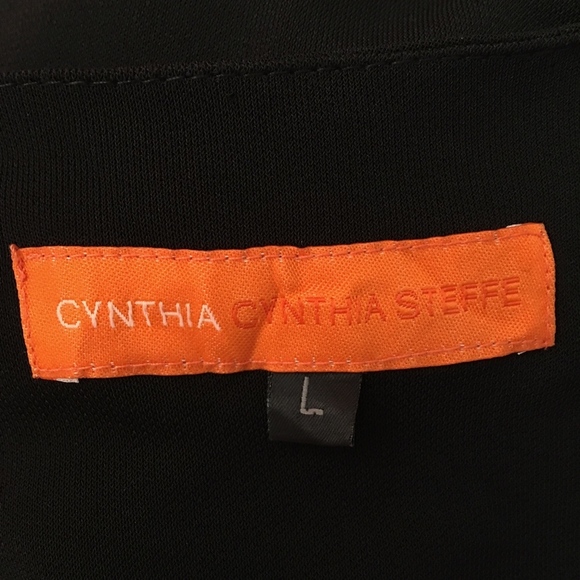 Cynthia Steffe V Neck Jersey Dress Size Large - Picture 7 of 8